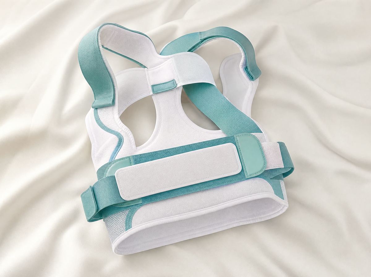 SpineCor dynamic scoliosis brace worn under clothing